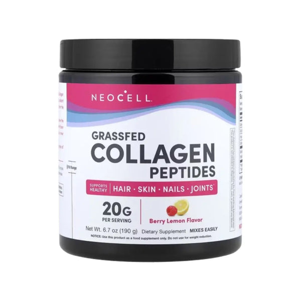 Neocell Grassfed Collagen Peptides Berry Lemon 190g