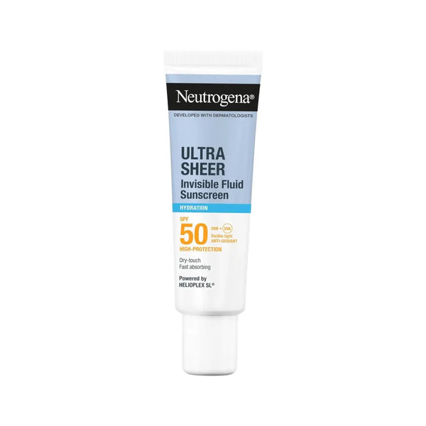 Neutrogena Ultra Sheer Invisible Fluid Sunscreen Hydration SPF50+ 50ml