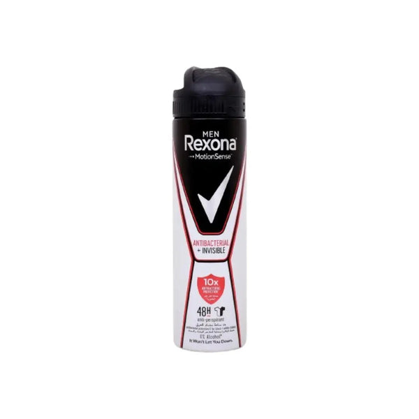 Rexona Men Anti Perspirant 48H Anti Bacterial Invisible Spray