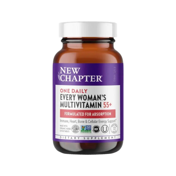 New Chapter Every Woman's 55+ One Daily Multivitamins Tablets 72