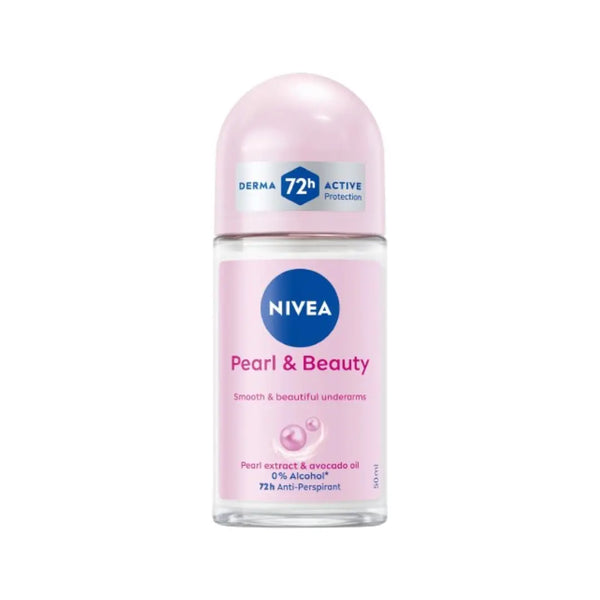 Nivea 72H Pearl & Beauty Anti Perspirant Deo Roll On 50ml