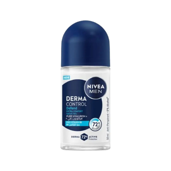 Nivea Men 72H Derma Control Defend Extra Comfort Deo Roll On 50ml
