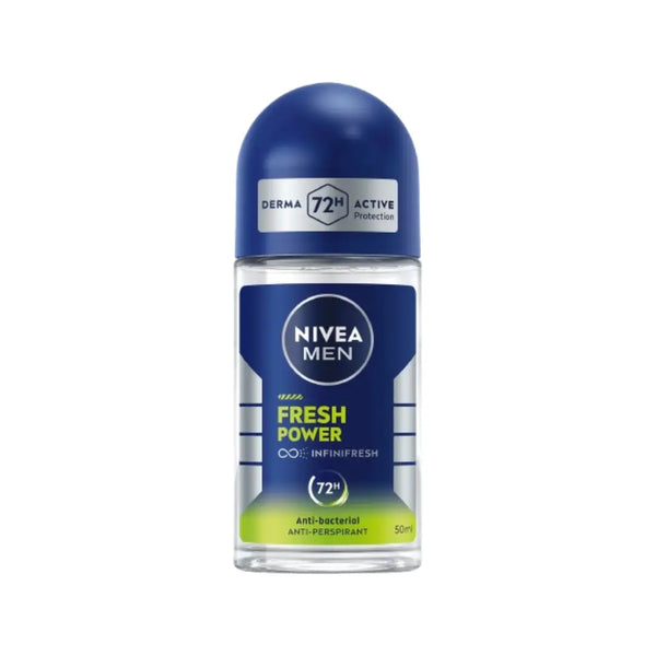 Nivea Men 72H Fresh Power Anti Perspirant Deo Roll On 50ml