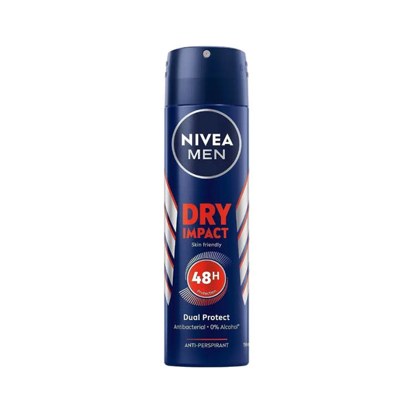 Nivea Men Dry Impact 48H Anti Perspirant Deo Spray 150ml