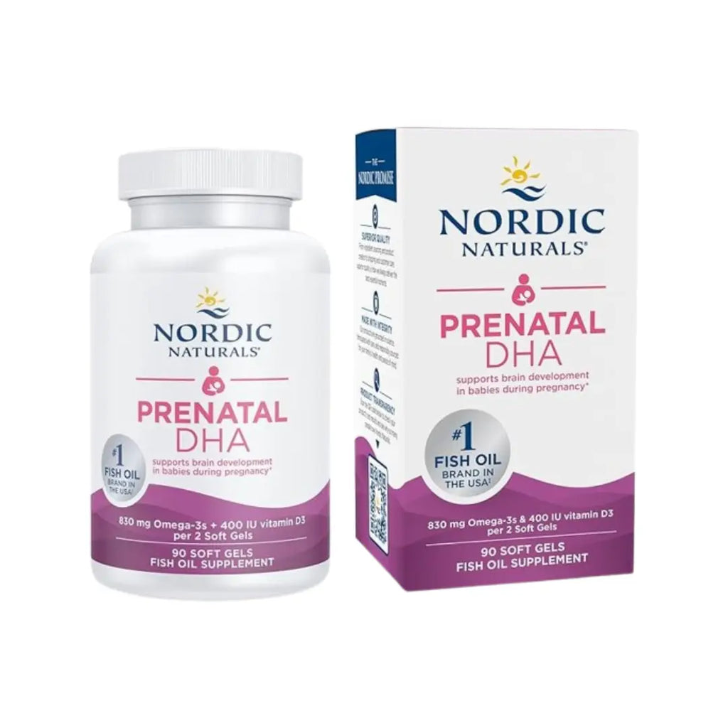 Nordic Naturals Prenatal DHA سوفتجيل 90 كبسولة