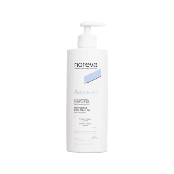 Noreva Aquareva 24H Moisturizing Body Cream 400ml