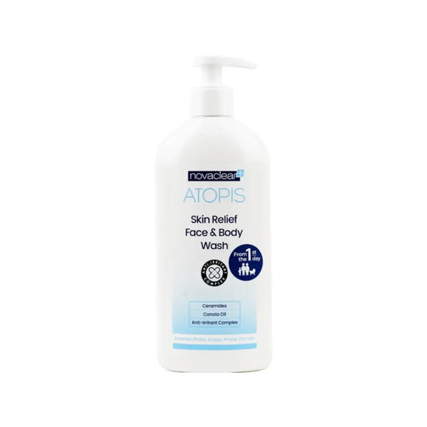 Novaclear Atopis Skin Relief Face & Body Wash 500ml