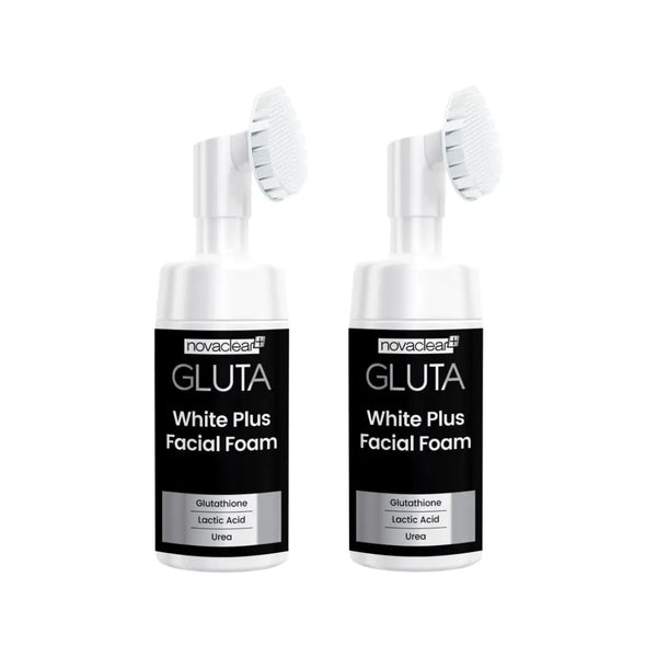 Novaclear Gluta White Plus Facial Foam 100ml 1+1