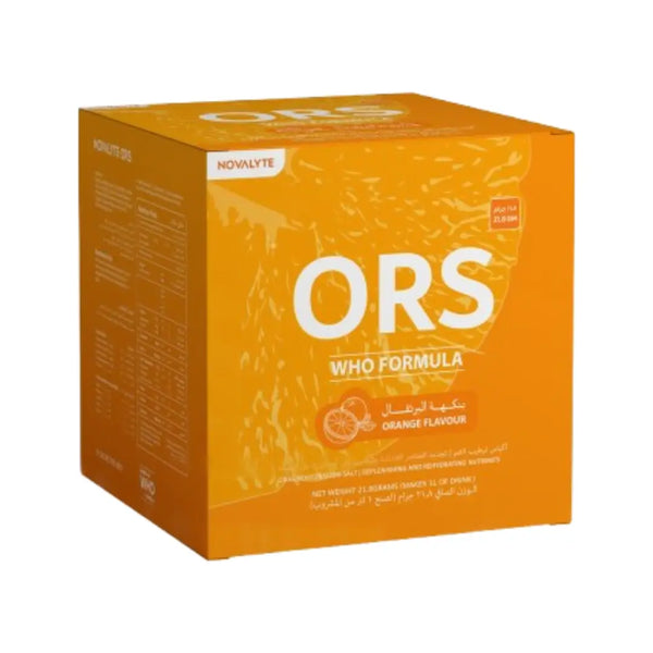 Novalyte 21.8GM ORS Orange Sachet 10s