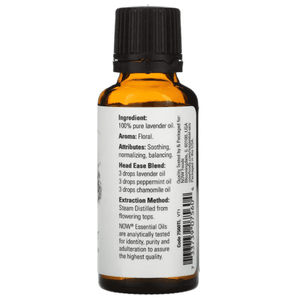 Now Foods, Essential Oils, Lavender, 1 fl oz (30 ml) - Med7 Online