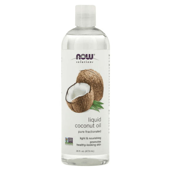 NOW LIQUID COCONUT OIL 473ML