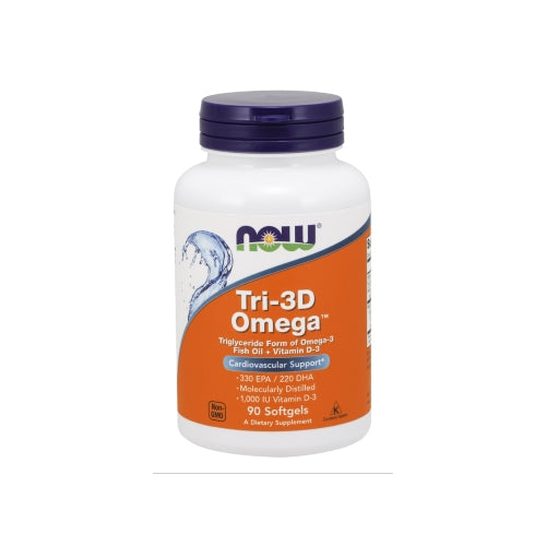 NOW TRI 3D OMEGA SOFTGEL 90s