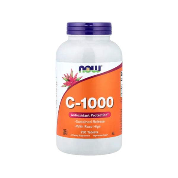 Now C-1000 with Rose Hips Tablet 250s
