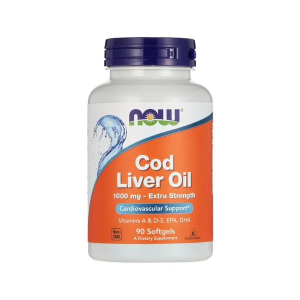 Now COD Liver Oil 1000mg Softgel 90s