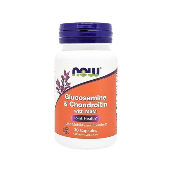 Now Glucosamine & Chondroitin with MSM Veg Capsules 30