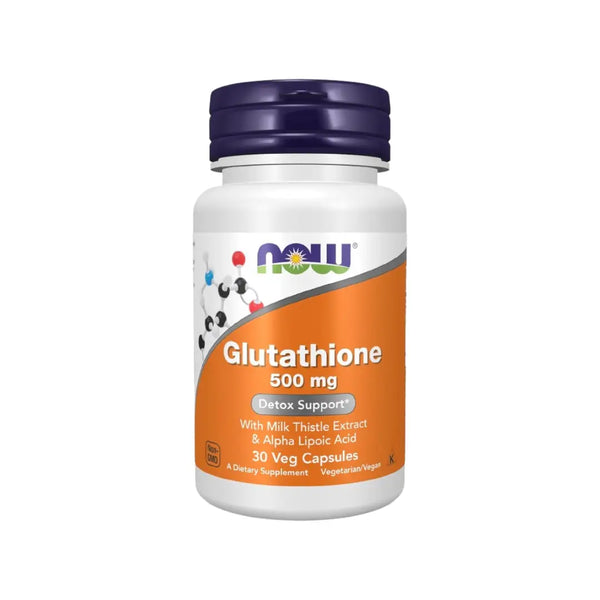 Now Glutathione 500mg Veg Capsules 30s