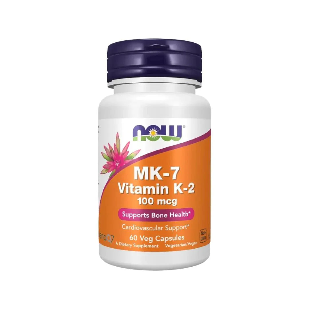 Now MK 7 Vitamin K2 100mcg Cap 60s
