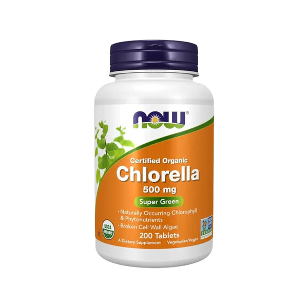Now Organic Chlorella 500mg Tablet 200s