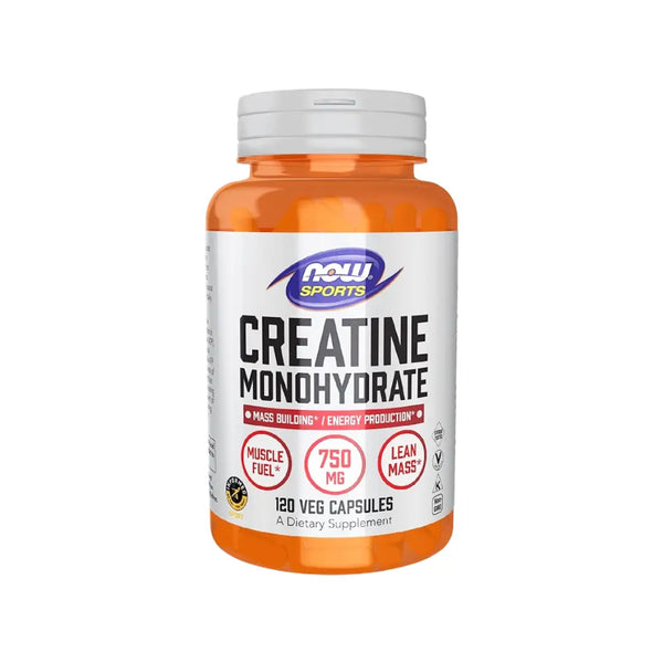 Now Sports Creatine Monohydrate 750mg Veg Capsules 120