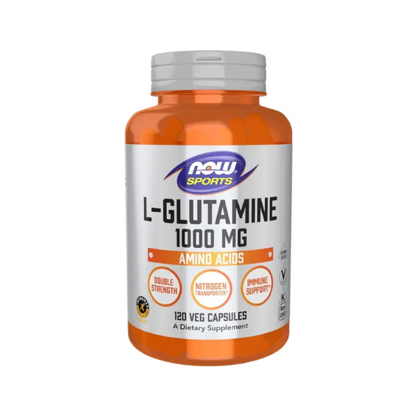 Now Sports L-Glutamine 1000mg Veg Capsules 120