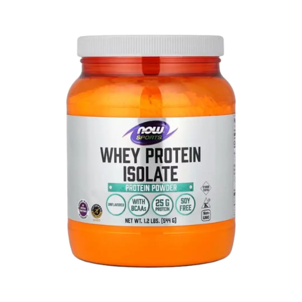 Now Sports Whey Protein Isolate 1.2LB (544g) – High-Quality Muscle Recovery Protein Powder