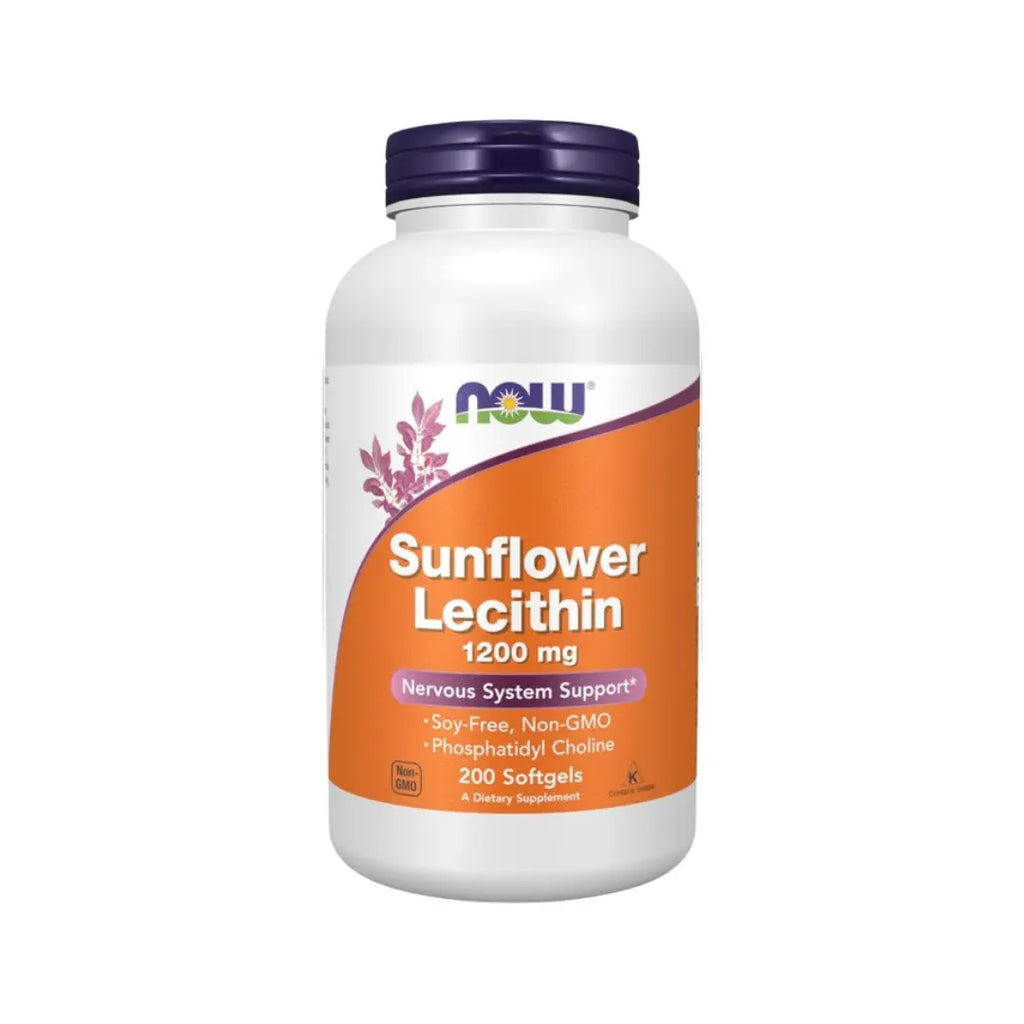 Now Sunflower Lecithin 1200mg Softgel 200s