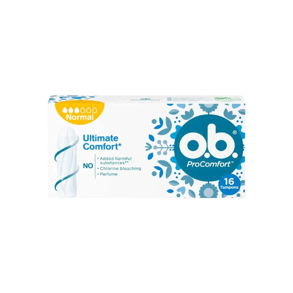 OB Procomfort Normal Tampons 16s