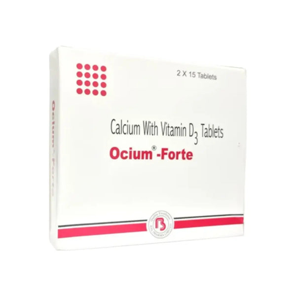 Ocium Forte Calcium with Vitamin D3 Tablet 30s