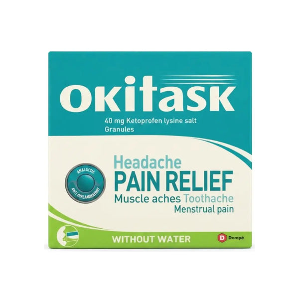 Okitask 40mg Granules Sachets 20s