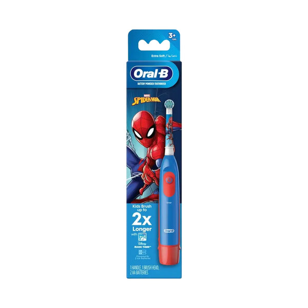 Oral B Spiderman 3+ YearExtra Soft Battery Toothbrush 46187