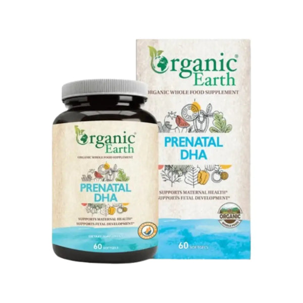 Organic Earth Prenatal DHA Sofgels 60s