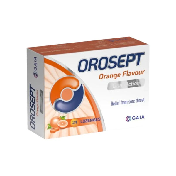 Orosept Orange Lozenges 24s