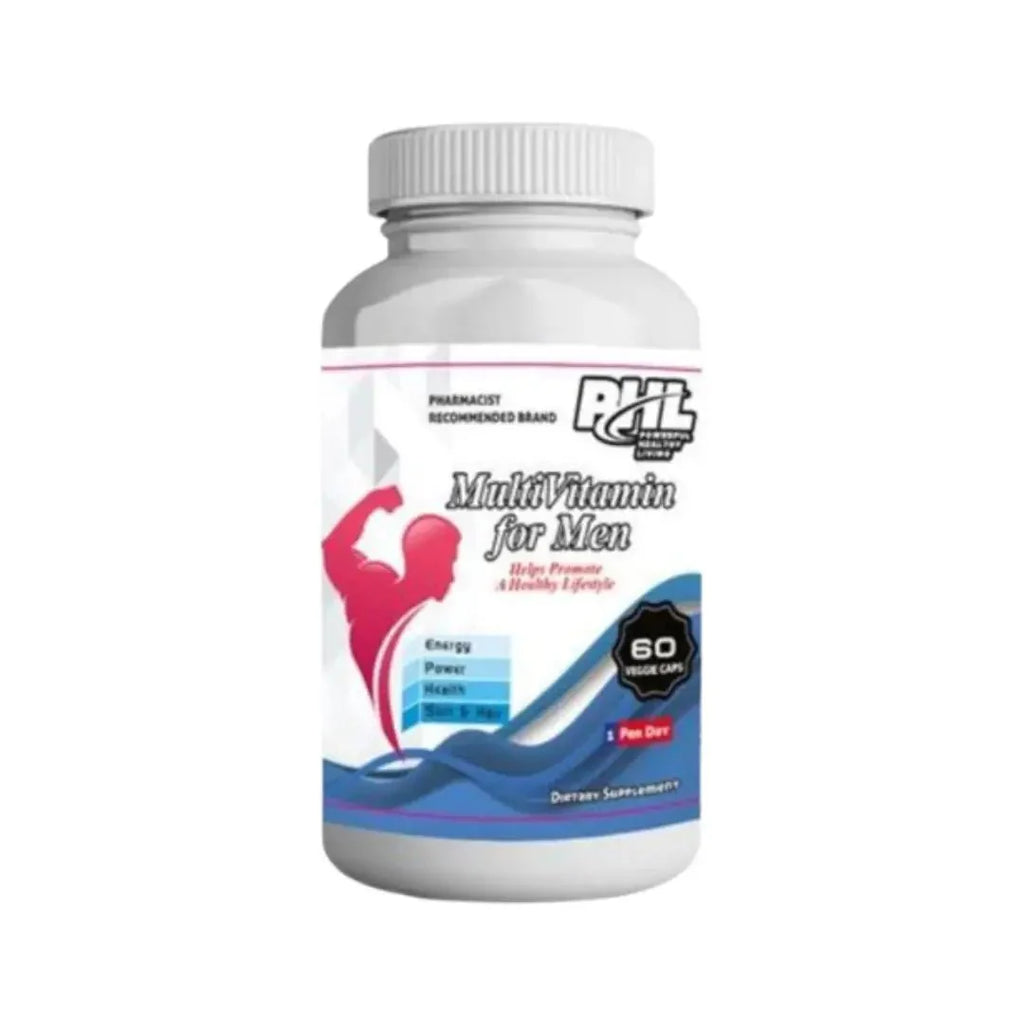 PHL Multivitamins Capsules 60s for daily energy, immunity, and overall wellness