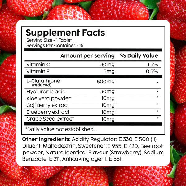 PLIX Glowy Skin Effervescent Tablets 15s