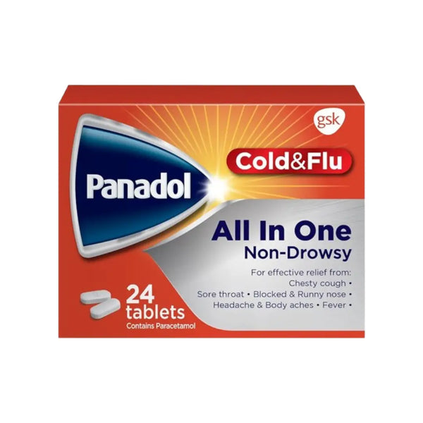Panadol Cold & Flu All In One Tablets 24s
