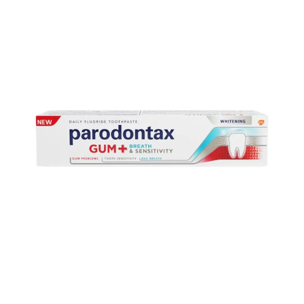Parodontax Whitening Gum+Breath & Sensitivity Toothpaste 75ml