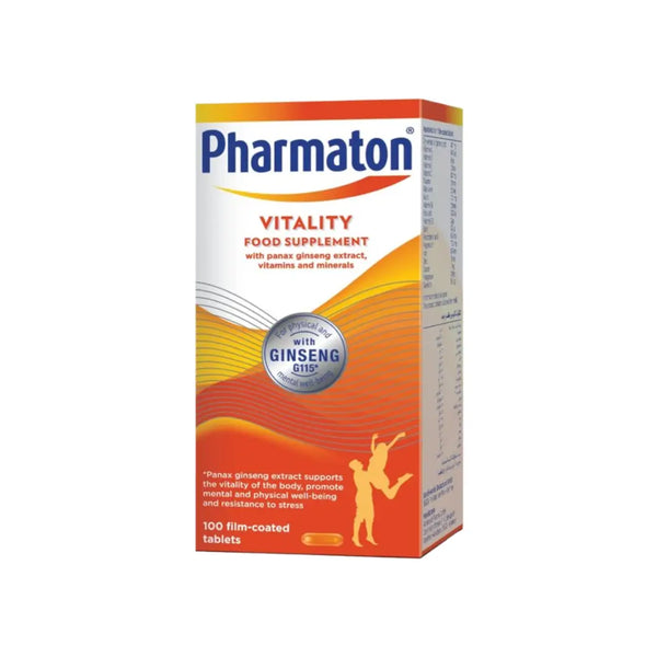 Pharmaton Vitality Food Supplement With Panax Ginseng Tablet 100s