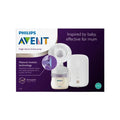 Philips Avent Single Electric Breast Pump SCF396/11 - Rechargeable Breast Pump with Natural Motion Technology