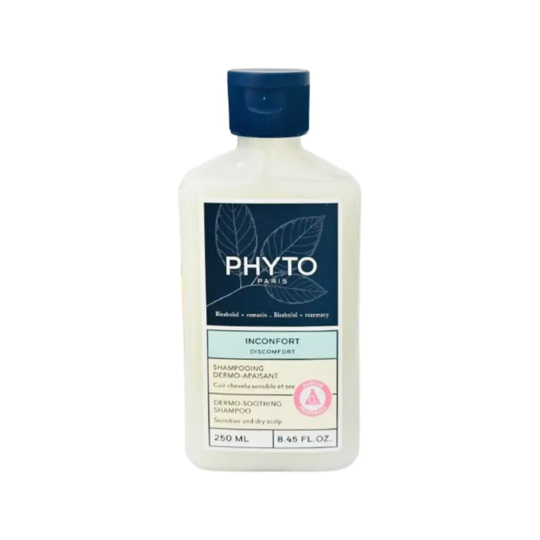 Phyto Dermo Soothing Shampoo 250ml | Gentle Calming Shampoo for Sensitive Scalp | Anti-Irritation & Daily Care Hair Cleanser