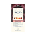 Phyto Phytocolor Permanent Hair Color 5.5 Light Mahogany Brown | Ammonia-Free Hair Dye | 100% Grey Coverage | Natural Looking Color
