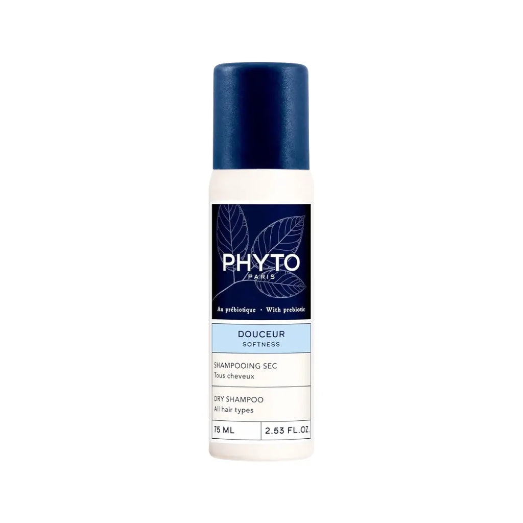 Phyto Softness Dry Shampoo 75ml | Waterless Hair Cleanser for Fresh & Voluminous Hair | Oil Absorbing No Residue Formula