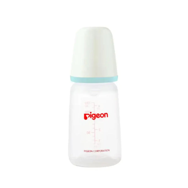 Pigeon Slim Neck Plastic Bottle 120ml 0+ Months Round Hole Small PA26012