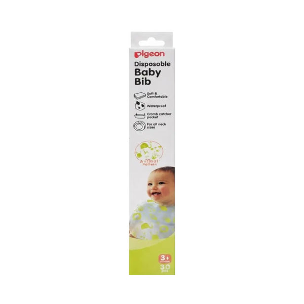 Pigeon Disposable Baby Bib 5M+ 30s 26823