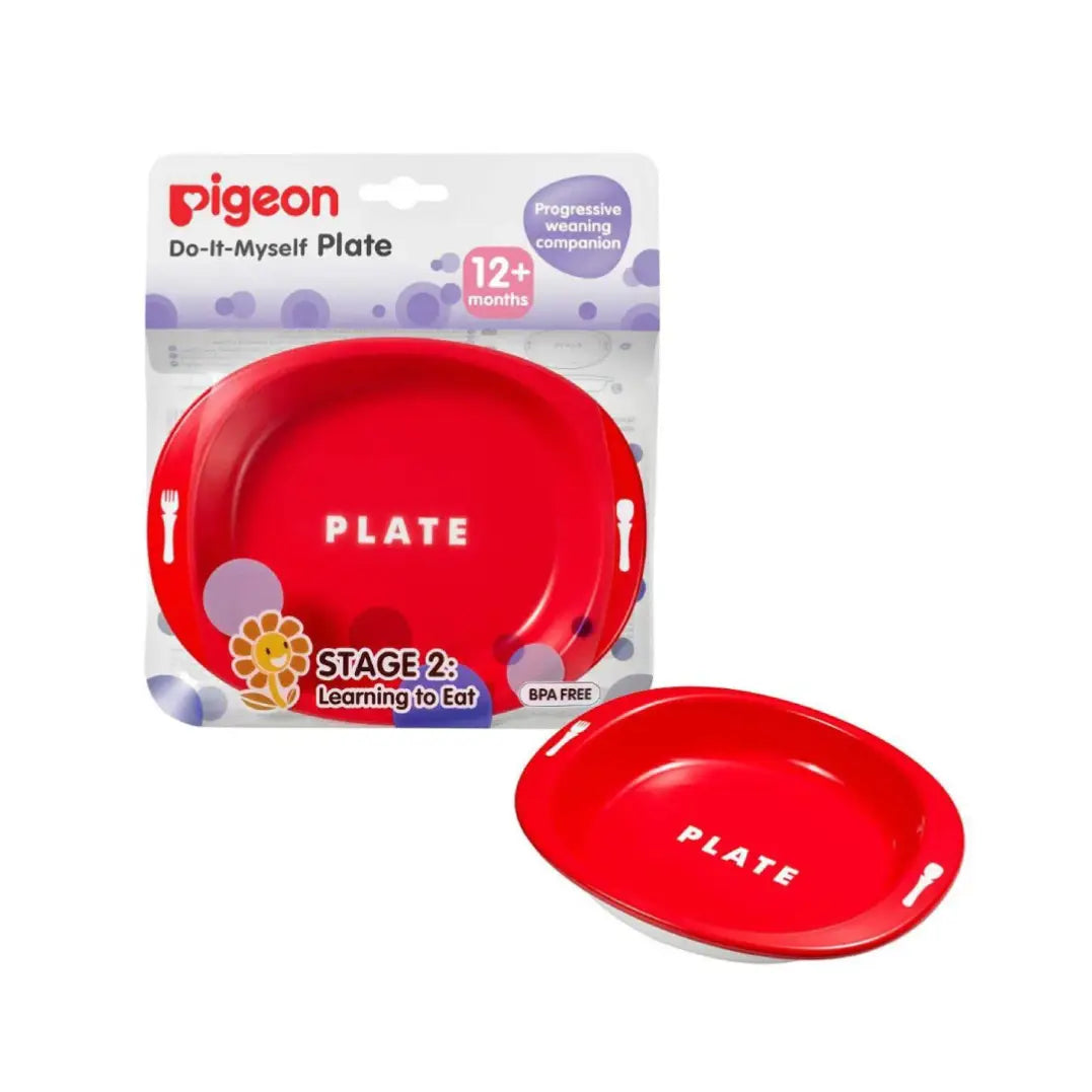 Pigeon Do It Myself Learning Plate Stage 2 12+ Months 26403