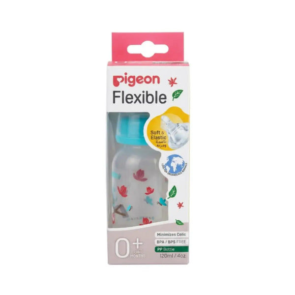 Pigeon Flexible 120ml 0+ Months – Decorated PA00420