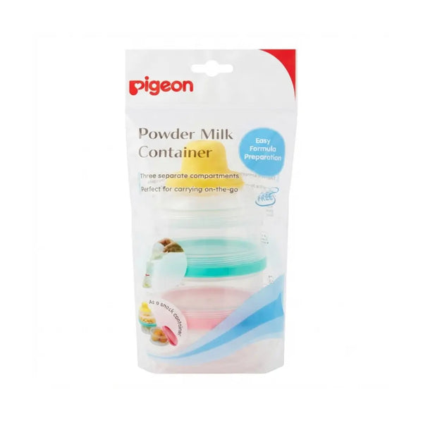 Pigeon Powder Milk Container with 3 Compartments 02208