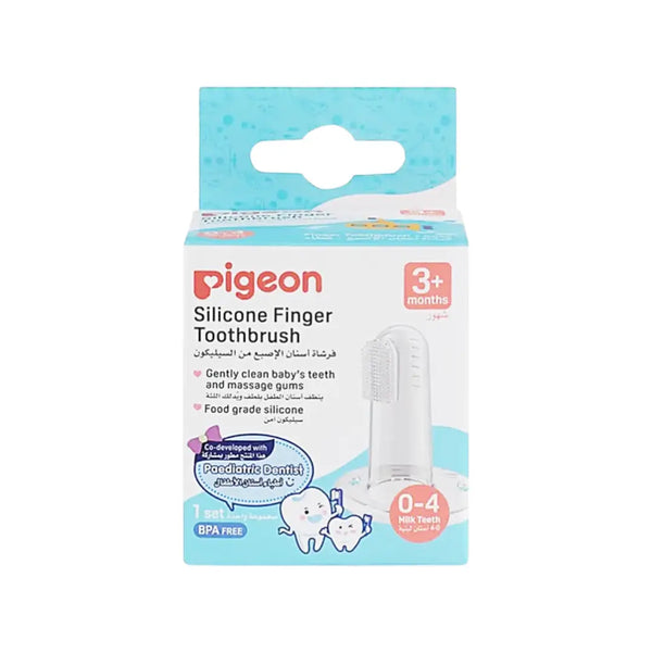 Pigeon Silicone Finger Toothbrush 3+ Months