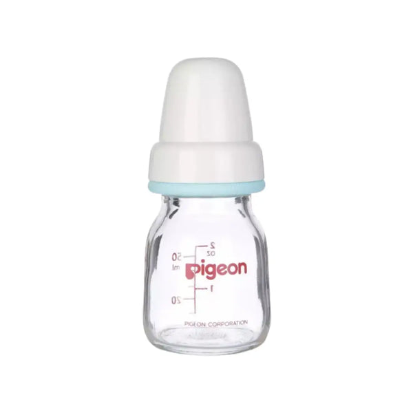 Pigeon Slim Neck Glass Bottle 50ml 6+ Months Y-Cut Nipple