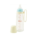 Pigeon Slim Neck Plastic Nursing Bottle with Handles 240ml 4+ Months Round Hole Medium PA26008 – BPA-Free Baby Feeding Bottle