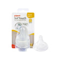 Pigeon Soft Touch Anti-Colic Nipple SS 0+ Months 2pcs 81239 – Soft Silicone Baby Bottle Replacement Teat